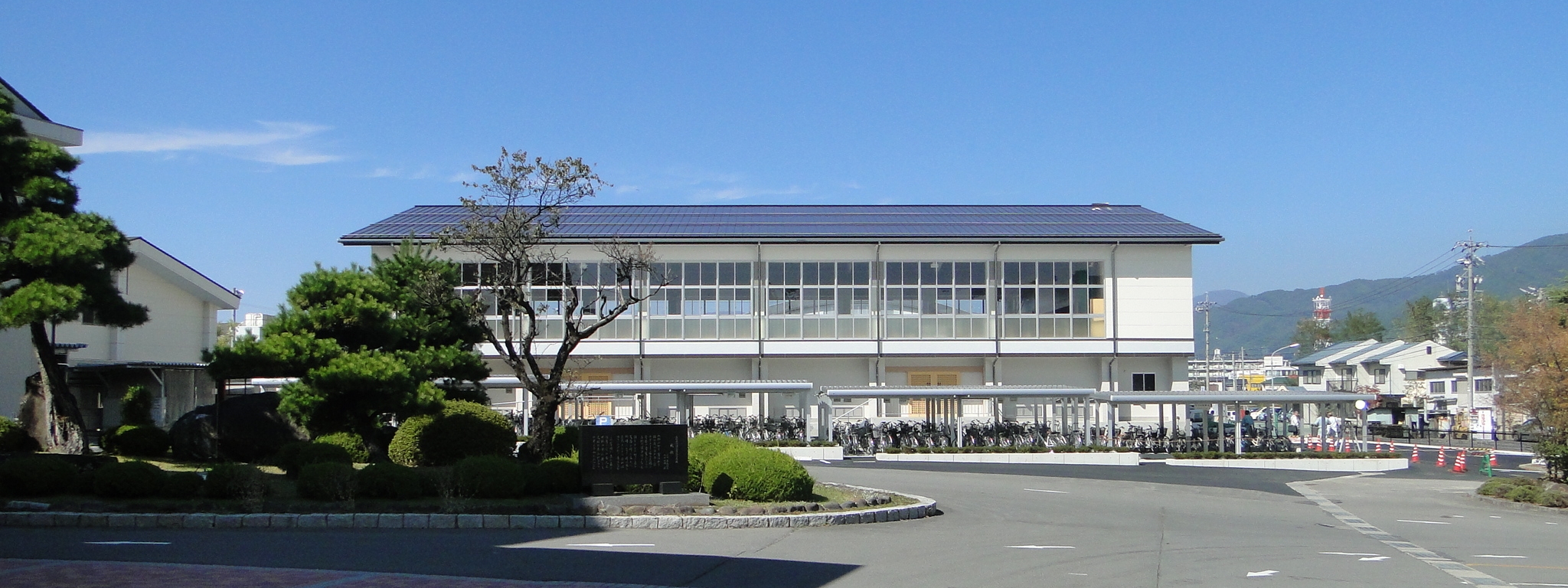 諏訪実業高校　小体育館　新築【教育施設】